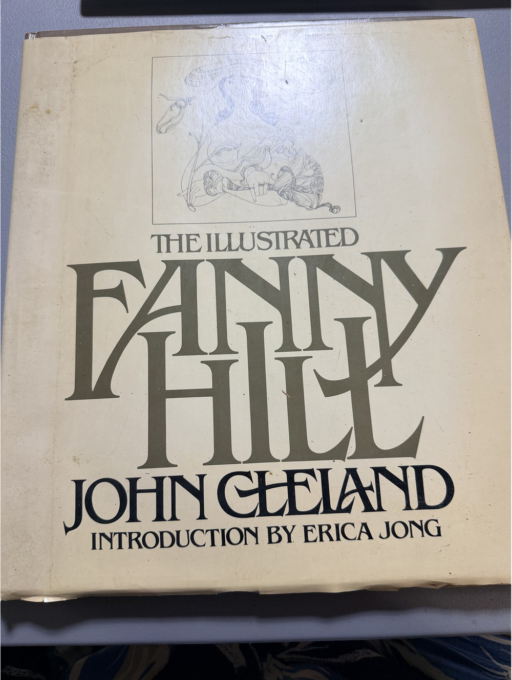 The Illustrated Fanny Hill John Cleland Hardcover Dust Jacket Erica Jong Erotic